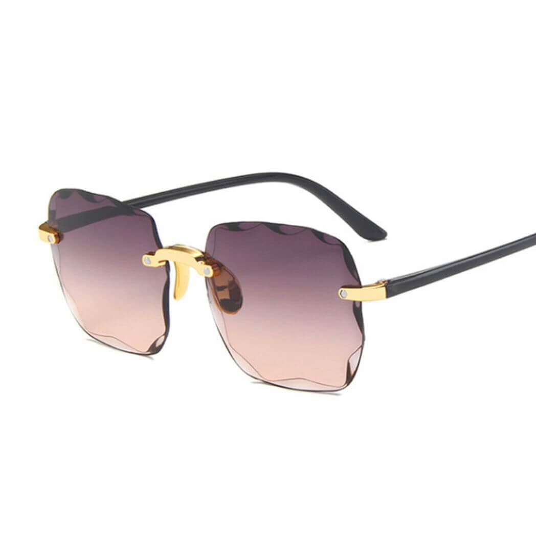 Óculos de Sol Moscou Feminino G3 OCULOS13 Use Lacis Cinza e Marrom 