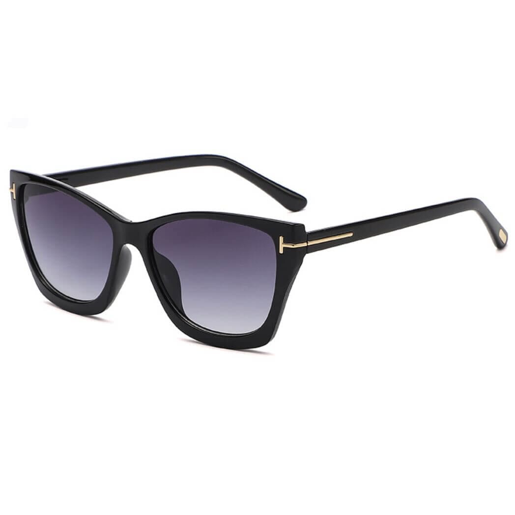 Óculos de Sol Amsterdã Feminino G3 OCULOS15 Use Lacis Preto e Cinza 